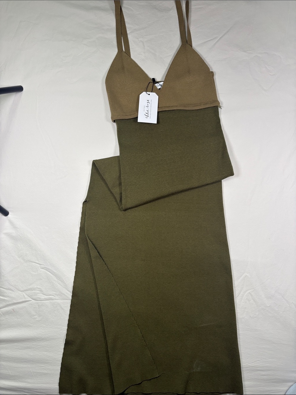 Emory Park Knit Sweater in Camel Brown